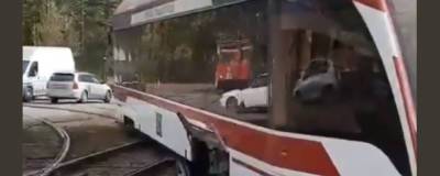 В Улан-Удэ с рельсов сошёл трамвай с пассажирами