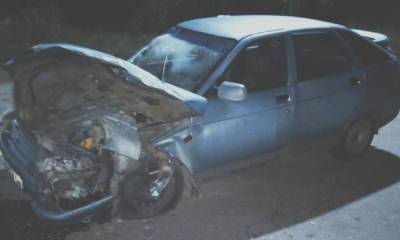 Грузовик столкнулся с легковушкой в карельском городе: пострадал пассажир