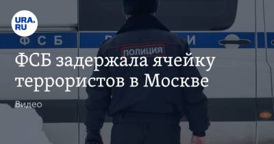 ФСБ задержала ячейку террористов в Москве. Видео