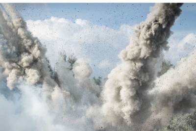 На полигоне в Ленобласти взорвали более тонны старых боеприпасов