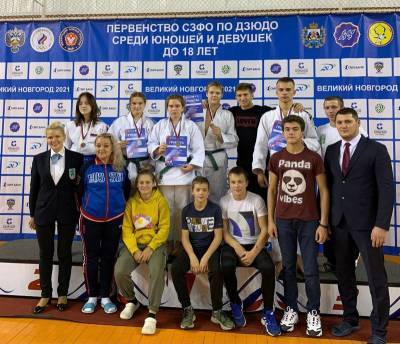 Шесть медалей завоевали дзюдоисты Коми на первенстве СЗФО