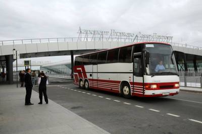 Схема движения автобусов в Пулково изменится из-за ремонта пандуса