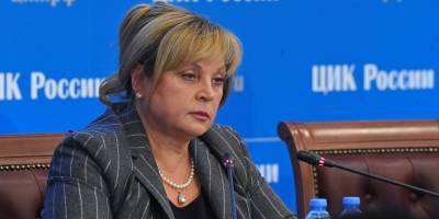 Памфилова: ЦИК будет судиться с авторами заведомо ложных публикаций про выборы