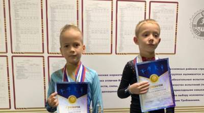 Раменские юные фигуристы вошли в число победителей соревнований Подмосковья