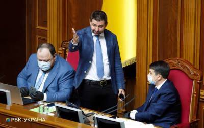 Рада соберется на внеочередное заседание по отставке Разумкова