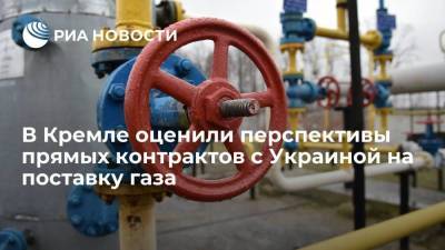 Песков назвал возможность прямых контрактов с Украиной по газу вопросом целесообразности