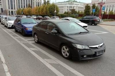 Скрывающих номера машин на парковках Казани будут определять по RFID-меткам