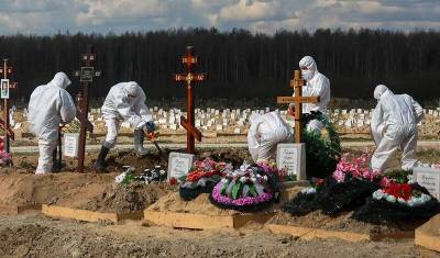 Россия вышла на первое место в мире по смертности от COVID-19