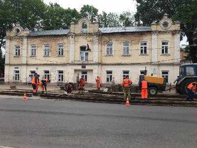 В Смоленске могут отремонтировать трамвайные пути