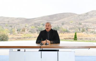 Президент Ильхам Алиев: В многовековой истории нашего народа не было Победы, подобной той, что была одержана во второй Карабахской войне