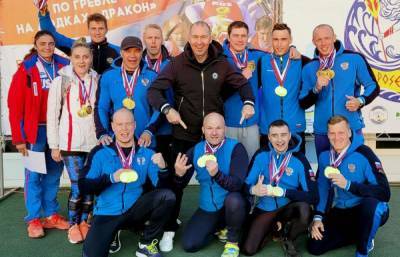 Тверские гребцы на лодках «Дракон» завоевали пять золотых наград Кубка России