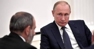 Песков подтвердил подготовку личной встречи Путина и Пашиняна