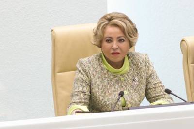 Матвиенко сообщила, что личная встреча Путина и Пашиняна состоится в скором времени