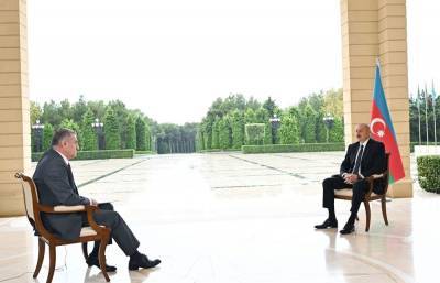 Хроника Победы: Интервью Президента Ильхама Алиева турецкому телеканалу «TRT Haber» от 5 октября 2020 года (ФОТО/ВИДЕО)