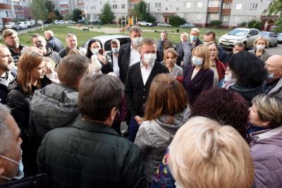 В Курске подключат правоохранительные органы к решению проблем домов по Орловской