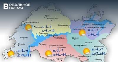 Сегодня в Татарстане ожидается до +11 градусов