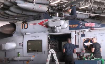 В ВМС США заявили о «случайном» повреждении сразу нескольких вертолётов MH-60R Seahawk на базе во Флориде