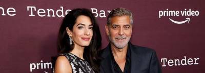 Джордж Клуни и его беременная жена посетили премьеру фильма с участием актера