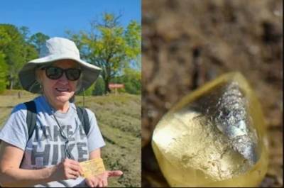 В США в знаменитом парке «Кратер алмазов» обнаружили камень весом 4,38 карата