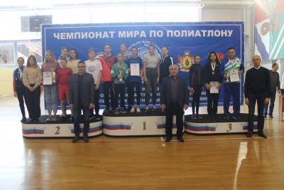 Рязанские юниоры завоевали медали Первенства мира по полиатлону
