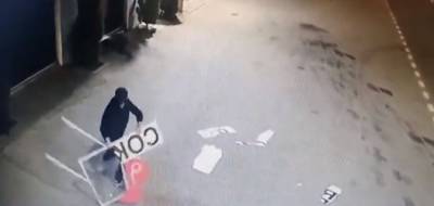 В Липецке задержали мужчину, сломавшего знак "Я люблю Сокол"