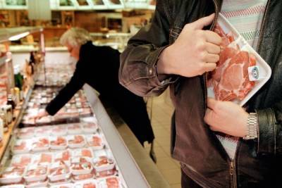 Житель Тверской области пытался украсть мясо на Севере