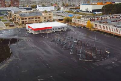 Появилось октябрьское видео со стройплощадки нового автовокзала Йошкар-Олы