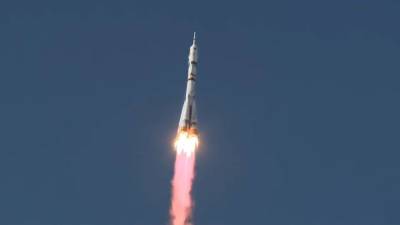 Видео старта ракеты с Пересильд и Шипенко