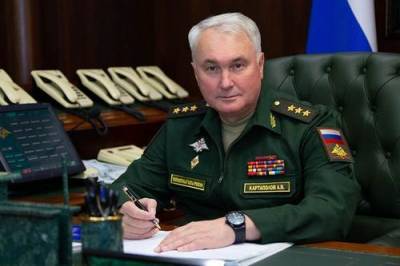 Генерал-полковник Картаполов ушёл из Вооружённых сил в Госдуму