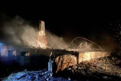 В Тверской области в сгоревшем доме нашли труп мужчины