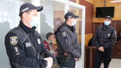 Всех подозреваемых в убийстве полицейского в Чернигове взяли под стражу