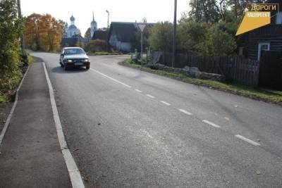 Пять улиц обновили по дорожному нацпроекту в Печорском районе
