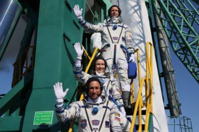 Пересильд помогла космонавту Шкаплерову во время ручной стыковки к МКС