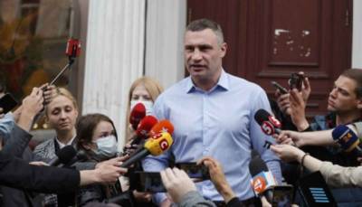 Кличко заявил, что не собирается баллотироваться в президенты Украины