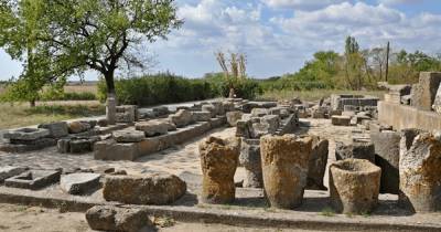 Украинские археологи нашли древний склеп в Ольвии