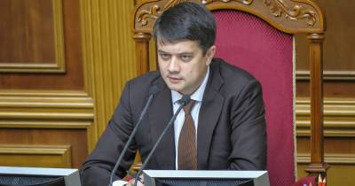 Разумков обещает идти в суд, если "Слуга народа" лишит его депутатского мандата (видео)
