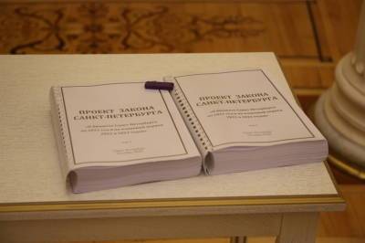 Бюджет на три года одобрен в правительстве Петербурга