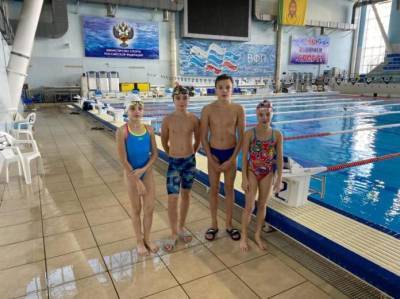 Юные сахалинские пловцы успешно выступили на всероссийских соревнованиях