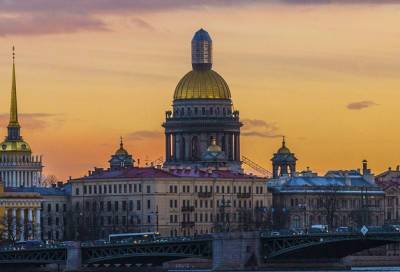 В Санкт-Петербурге солнечная погода – до 15 градусов тепла
