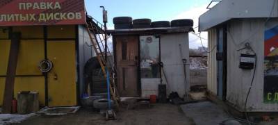 Власти Петрозаводска избавят город от незаконных павильонов шиномонтажа