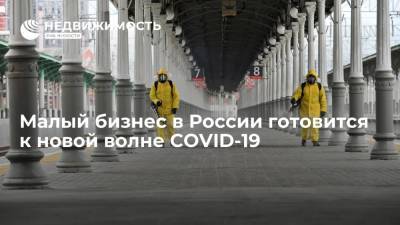 Малый бизнес в России готовится к новой волне COVID-19 - realty.ria.ru - Москва - Россия
