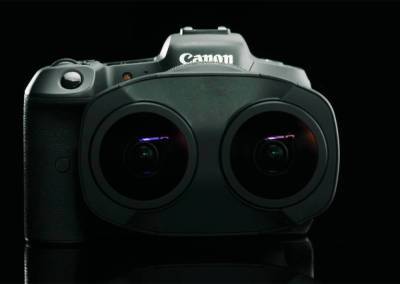 Canon анонсировала объектив с двумя линзами «рыбий глаз», предназначенный для съёмки 3D VR контента
