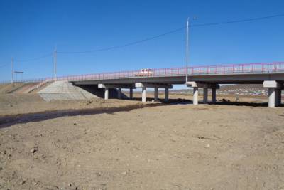 Мост через реку Цаган-Чулутай на трассе А-350 в Забайкалье досрочно сдали в эксплуатацию