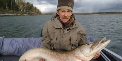 Рыбак из Новосибирска поймал в Оби 16-килограммовую щуку