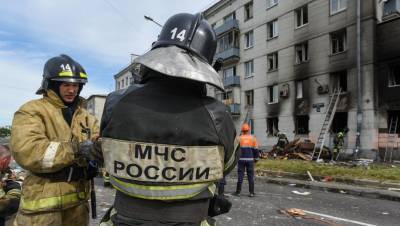 Один человек пострадал при взрыве газа в жилом доме в Петербурге