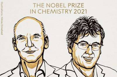 Нобелевскую премию по химии присудили учёным Бенджамину Листу и Дэвиду Макмиллану