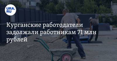 Курганские работодатели задолжали работникам 71 млн рублей. Список