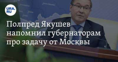 Полпред Якушев напомнил губернаторам про задачу от Москвы. «Нужно сделать скачок»