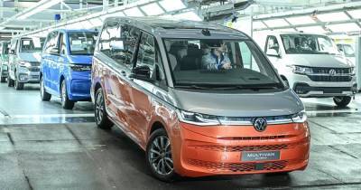 Новый Volkswagen Multivan T7 поступил в производство