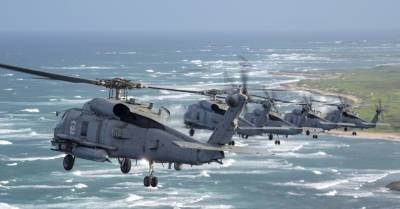 В ВМС США «случайно» повредили и вывели из строя сразу нескольких вертолётов MH-60R Seahawk